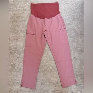 2 pair of Figs maternity scrub pants (Mauve)